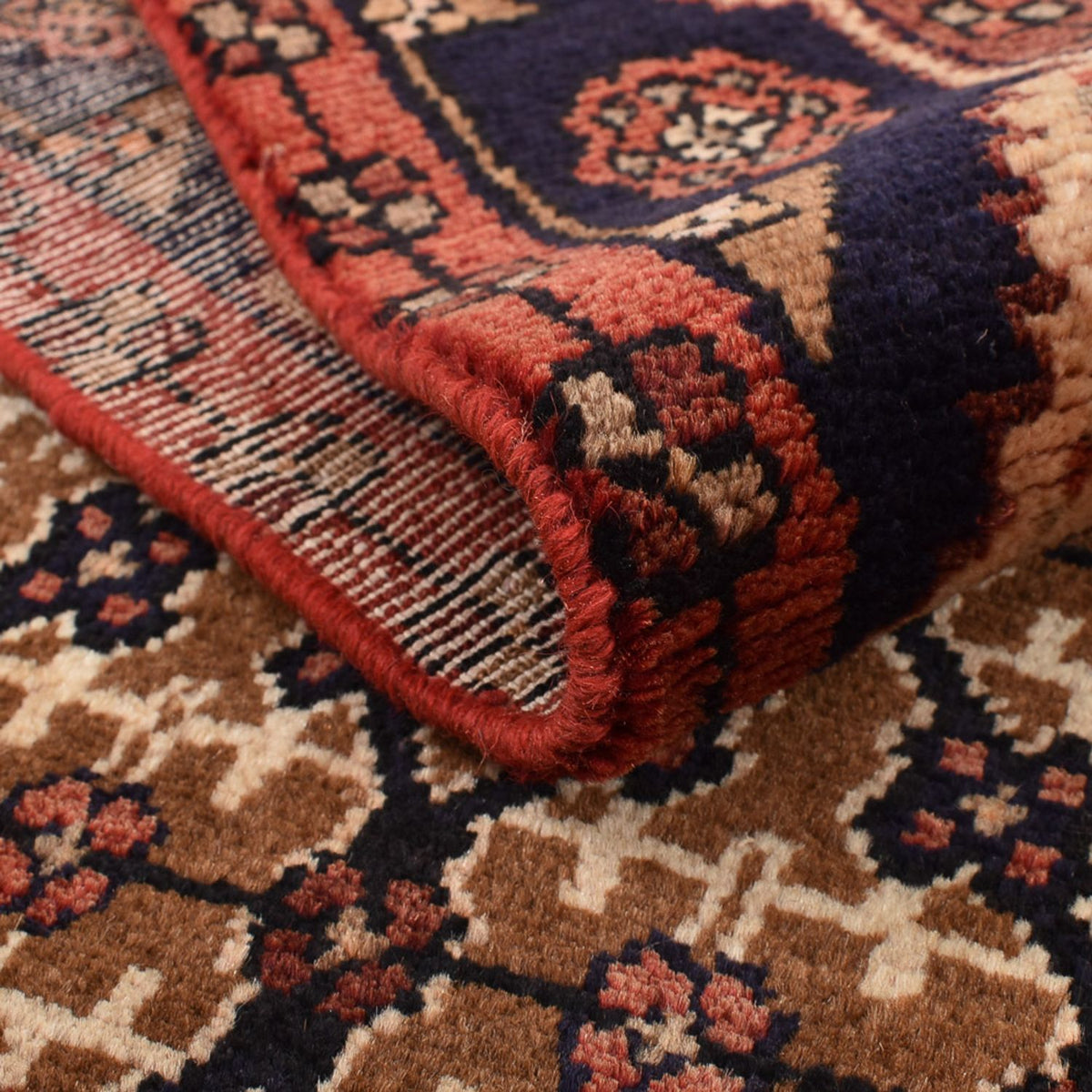 Alfombra de pasillo Alfombra persa - Nómada - 228 x 120 cm - rojo claro