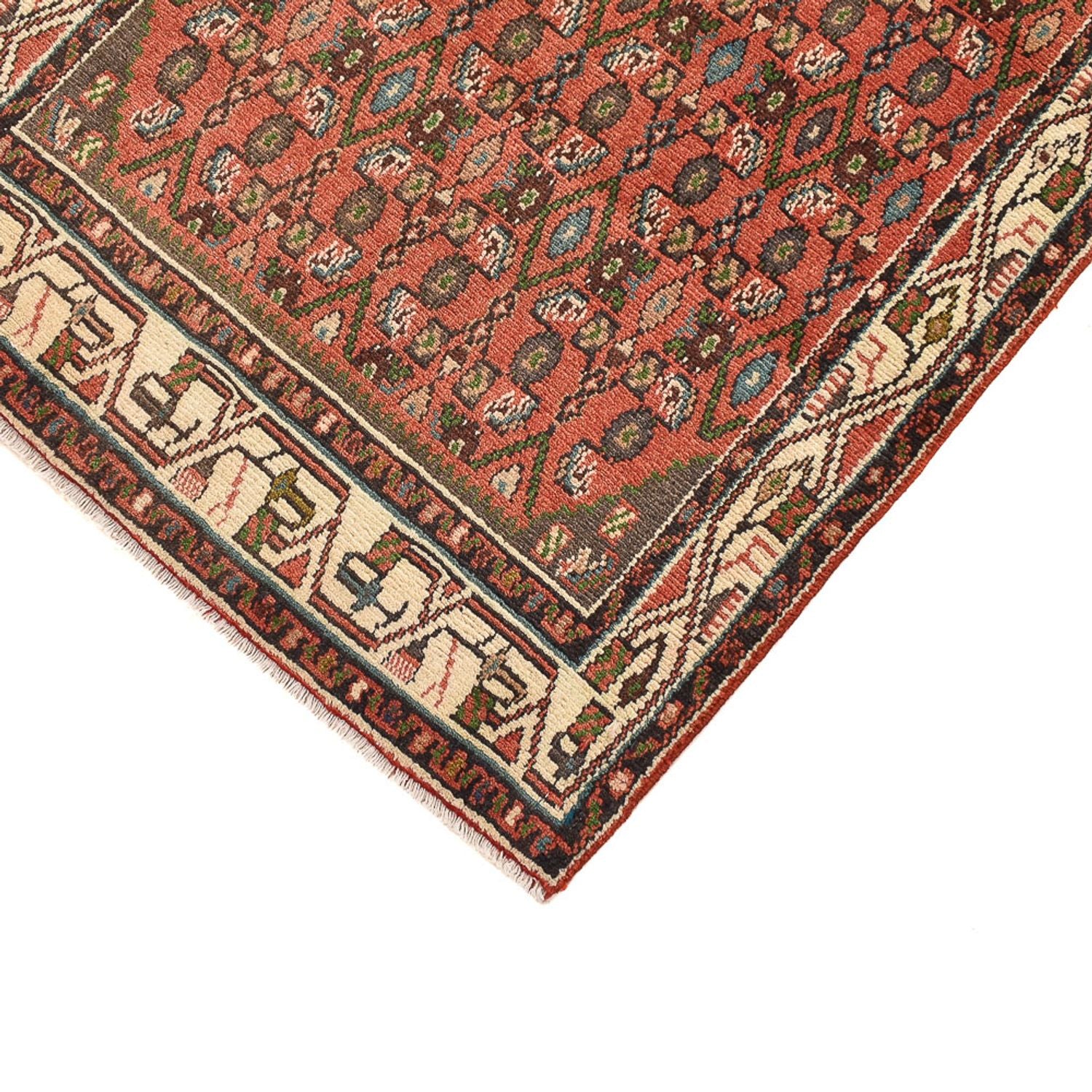 Alfombra de pasillo Alfombra persa - Nómada - 296 x 83 cm - óxido