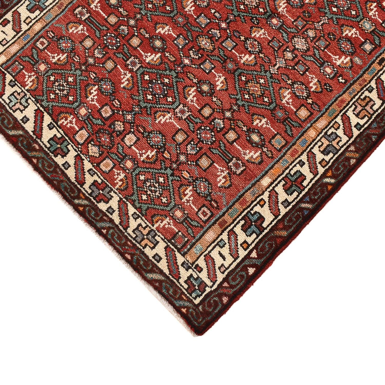 Alfombra de pasillo Alfombra persa - Nómada - 288 x 85 cm - óxido