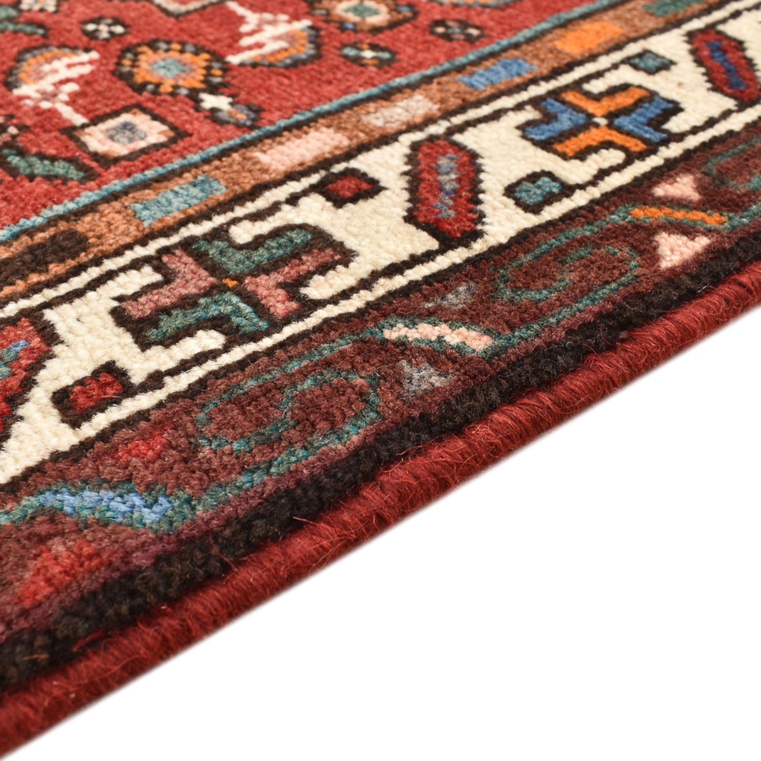 Alfombra de pasillo Alfombra persa - Nómada - 288 x 85 cm - óxido