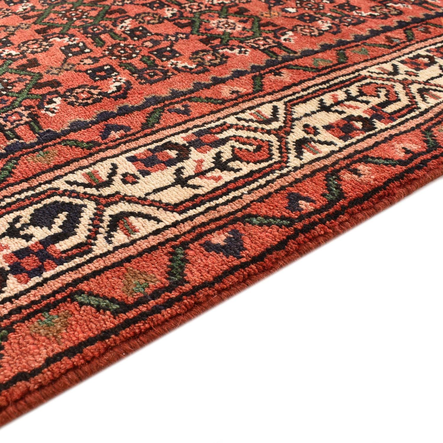 Alfombra de pasillo Alfombra persa - Nómada - 317 x 85 cm - óxido