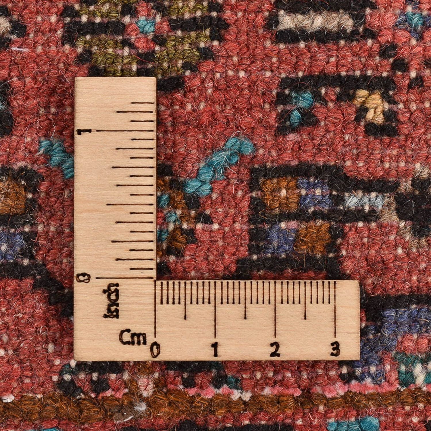 Alfombra de pasillo Alfombra persa - Nómada - 267 x 73 cm - rojo