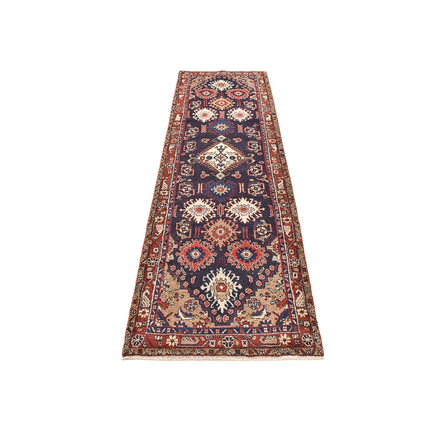 Alfombra de pasillo Alfombra persa - Nómada - 307 x 83 cm - multicolor