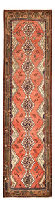 Alfombra de pasillo Alfombra persa - Nómada - 286 x 80 cm - rojo claro