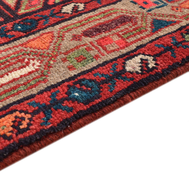 Alfombra de pasillo Alfombra persa - Nómada - 271 x 87 cm - rojo claro
