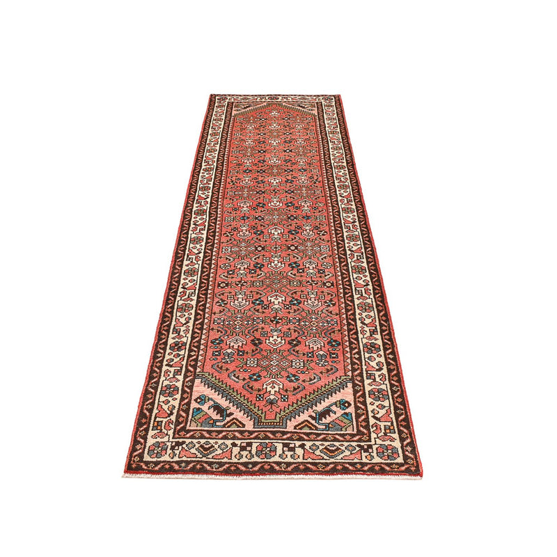 Alfombra de pasillo Alfombra persa - Nómada - 298 x 87 cm - rojo claro