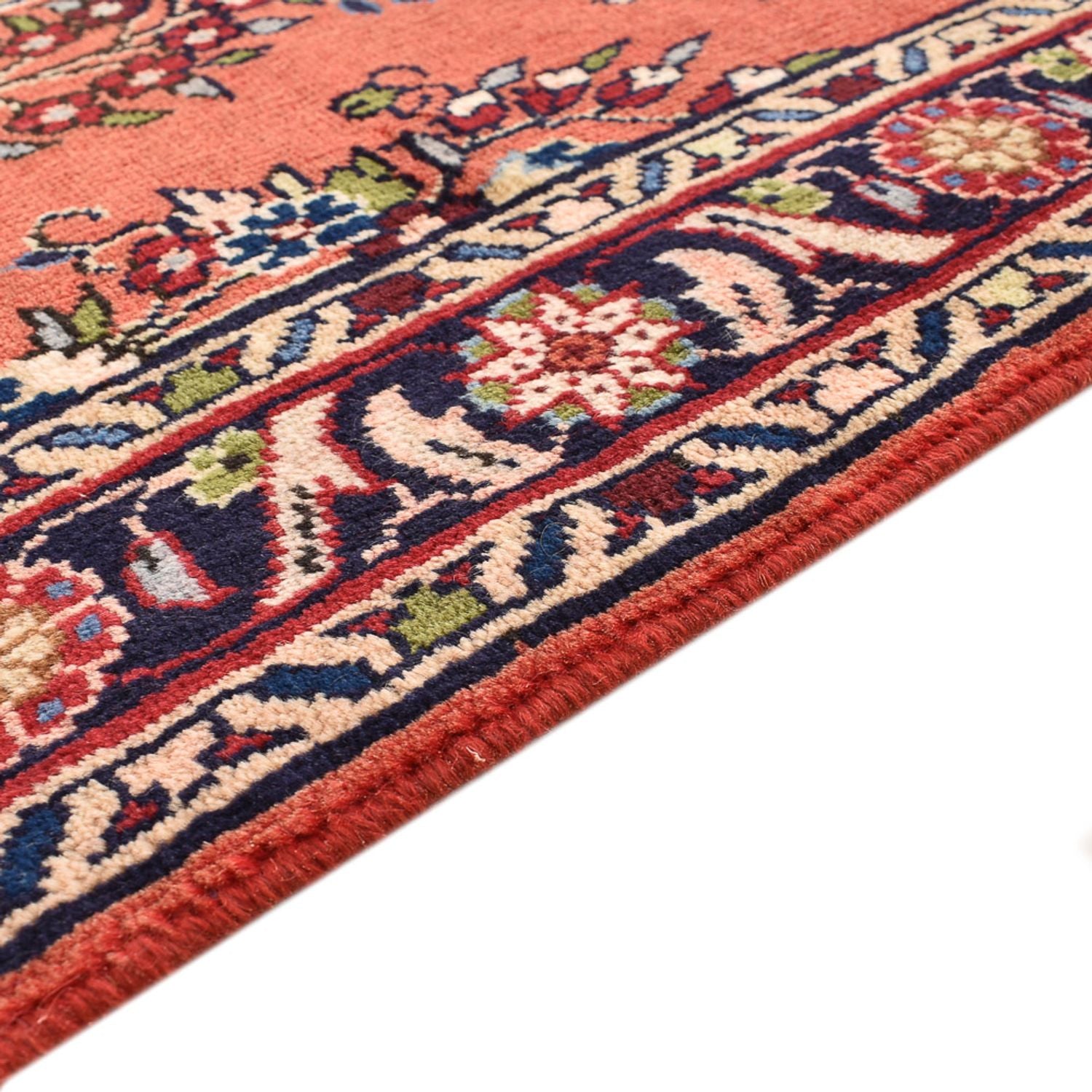 Alfombra de pasillo Alfombra persa - Nómada - 322 x 80 cm - rojo claro