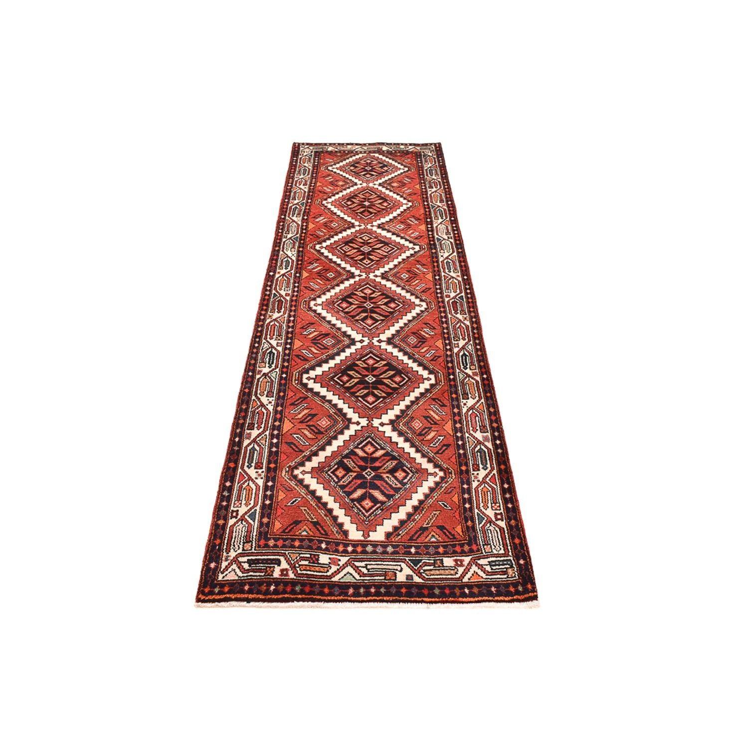 Alfombra de pasillo Alfombra persa - Nómada - 315 x 87 cm - rojo