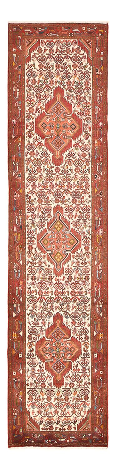 Alfombra de pasillo Alfombra persa - Nómada - 303 x 77 cm - rojo claro