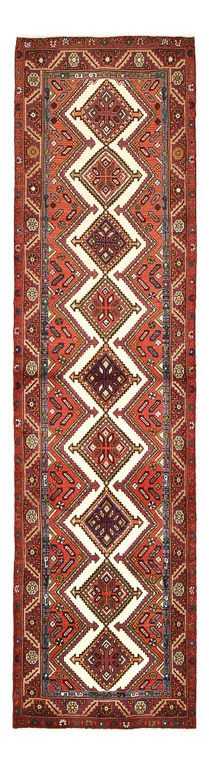 Alfombra de pasillo Alfombra persa - Nómada - 303 x 83 cm - rojo claro