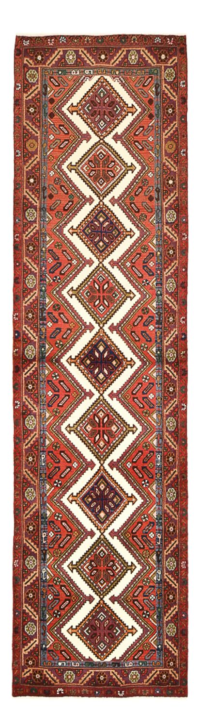 Alfombra de pasillo Alfombra persa - Nómada - 303 x 83 cm - rojo claro