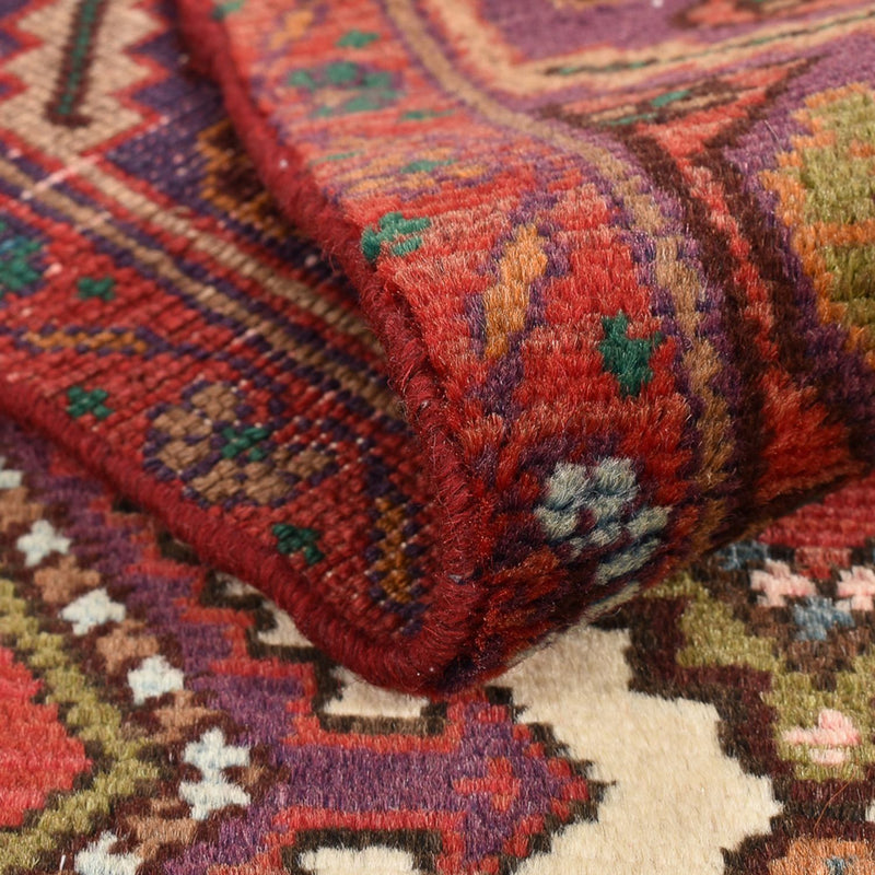Alfombra de pasillo Alfombra persa - Nómada - 303 x 83 cm - rojo claro