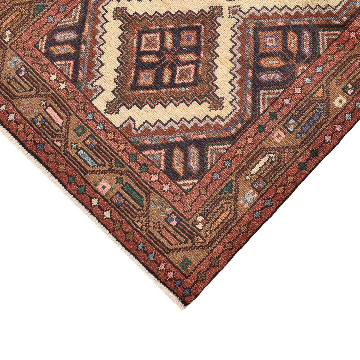 Alfombra de pasillo Alfombra persa - Nómada - 295 x 78 cm - óxido