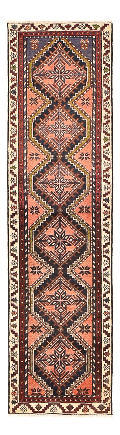 Alfombra de pasillo Alfombra persa - Nómada - 250 x 67 cm - rojo claro