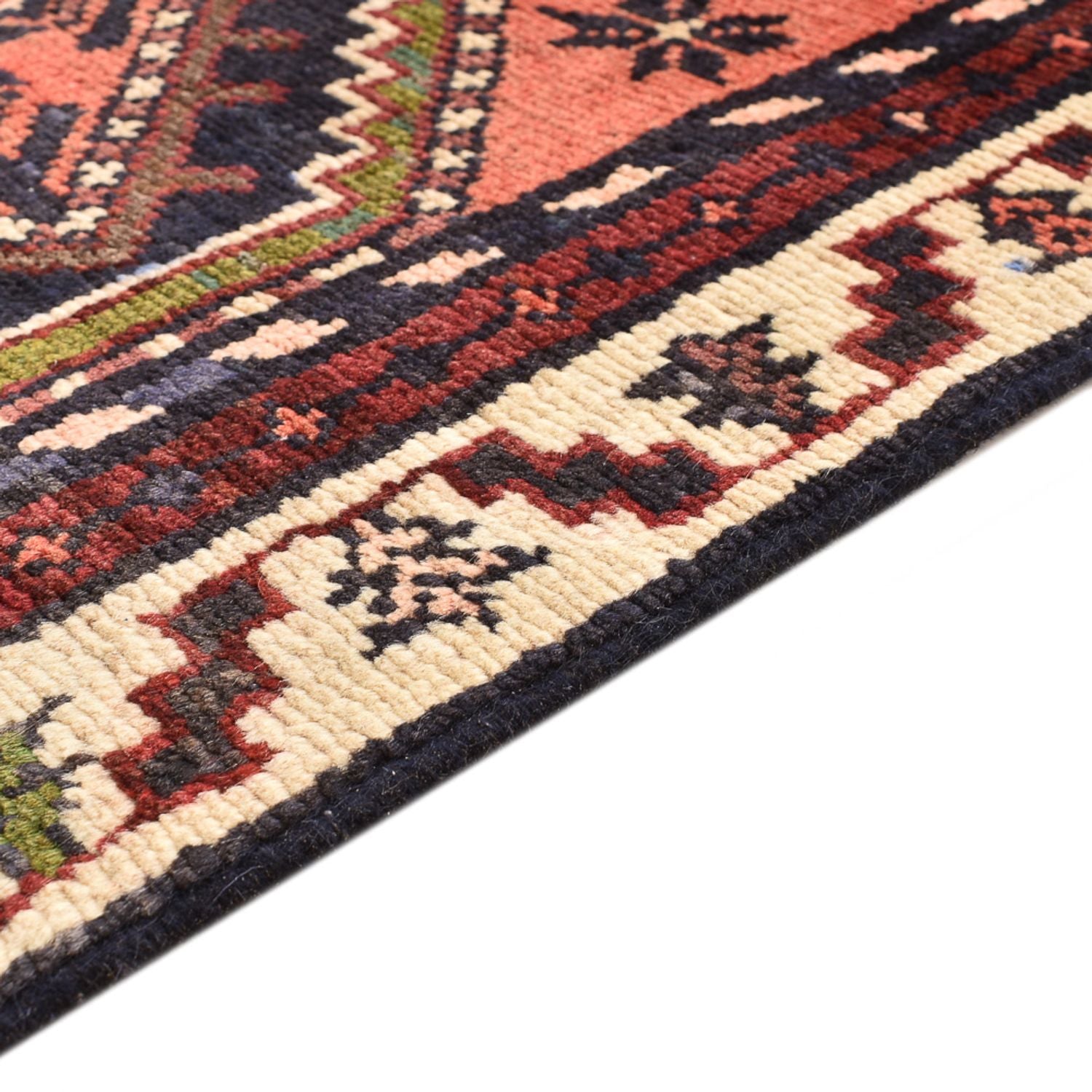 Alfombra de pasillo Alfombra persa - Nómada - 250 x 67 cm - rojo claro