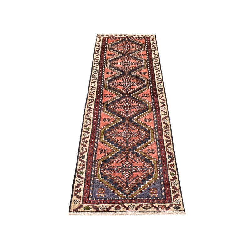 Alfombra de pasillo Alfombra persa - Nómada - 250 x 67 cm - rojo claro