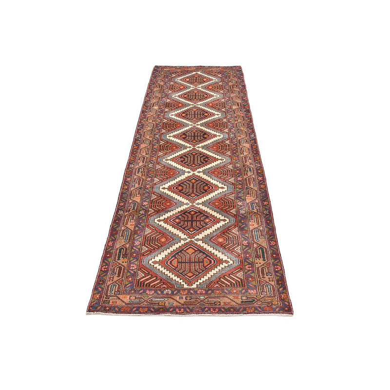 Alfombra de pasillo Alfombra persa - Nómada - 279 x 82 cm - óxido