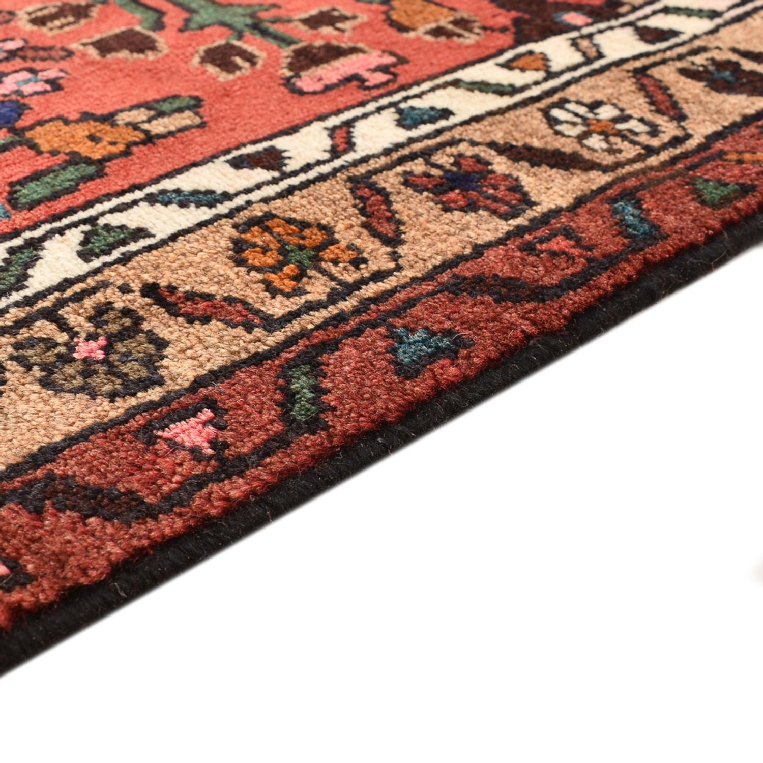 Alfombra de pasillo Alfombra persa - Nómada - 307 x 85 cm - rojo