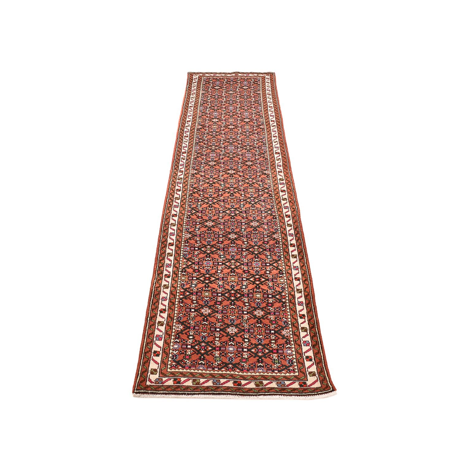 Alfombra de pasillo Alfombra persa - Nómada - 307 x 70 cm - óxido