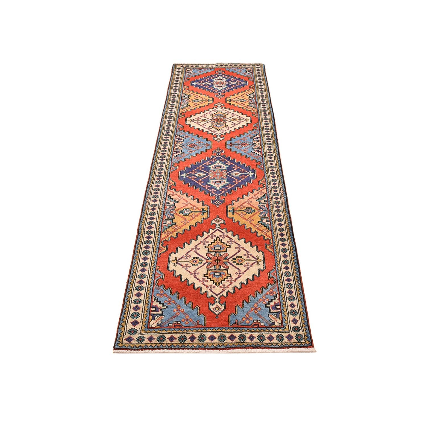 Alfombra de pasillo Alfombra persa - Nómada - 293 x 76 cm - multicolor