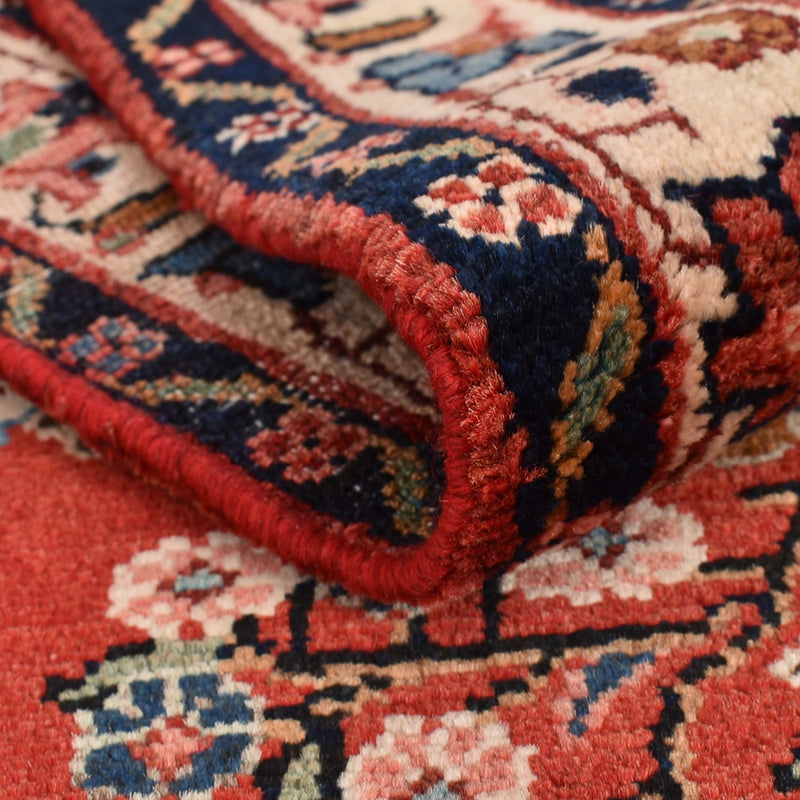Alfombra de pasillo Alfombra persa - Nómada - 408 x 90 cm - rojo claro