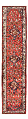Alfombra de pasillo Alfombra persa - Nómada - 373 x 87 cm - rojo