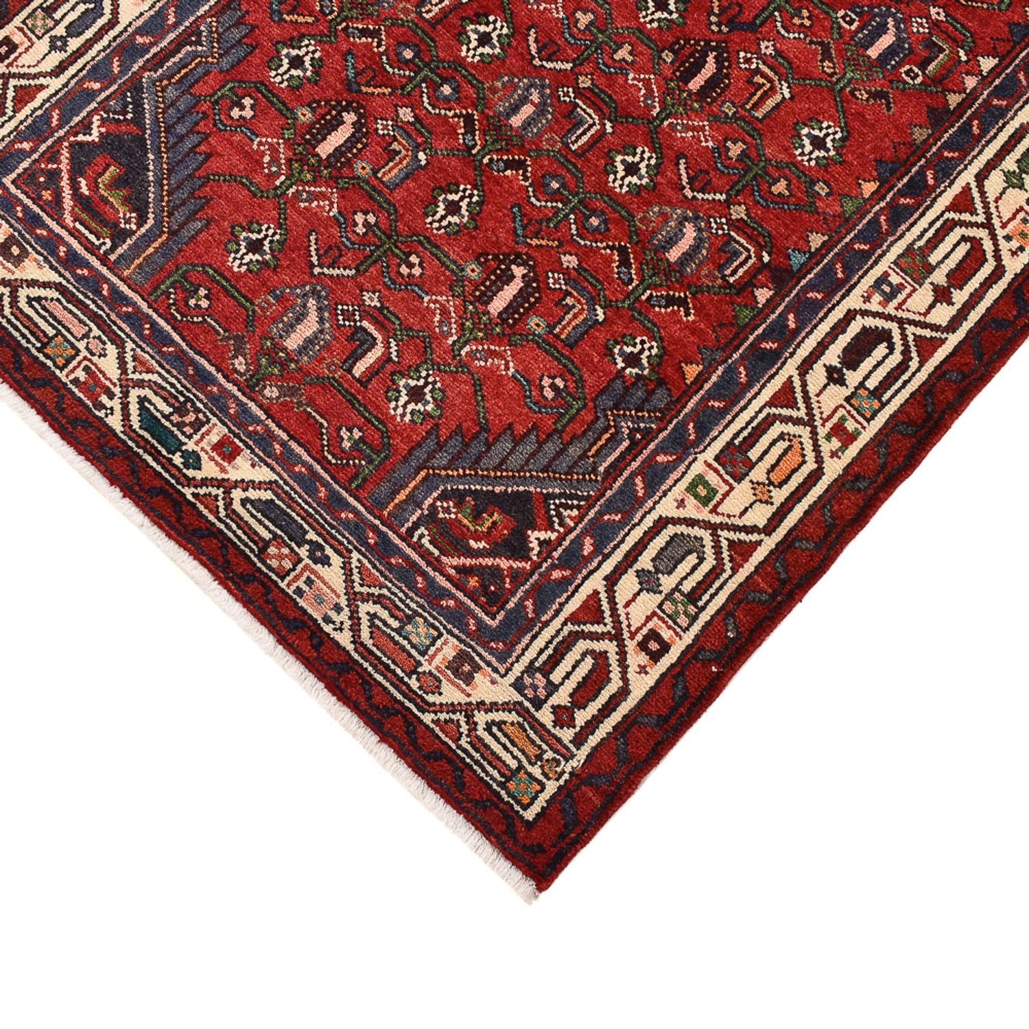 Alfombra de pasillo Alfombra persa - Nómada - 373 x 87 cm - rojo