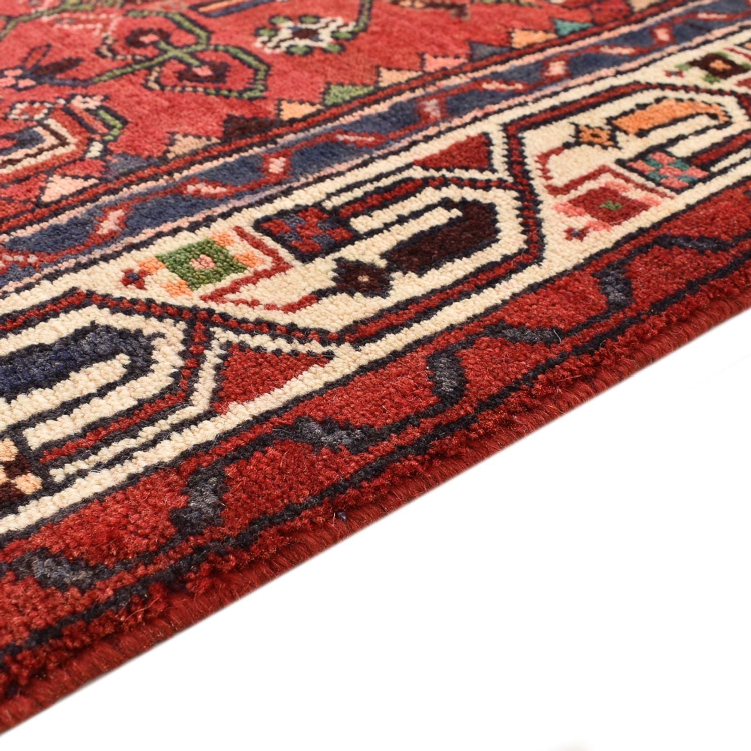 Alfombra de pasillo Alfombra persa - Nómada - 373 x 87 cm - rojo