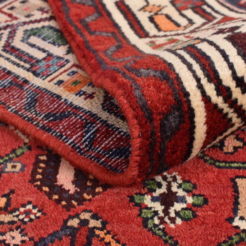 Alfombra de pasillo Alfombra persa - Nómada - 373 x 87 cm - rojo