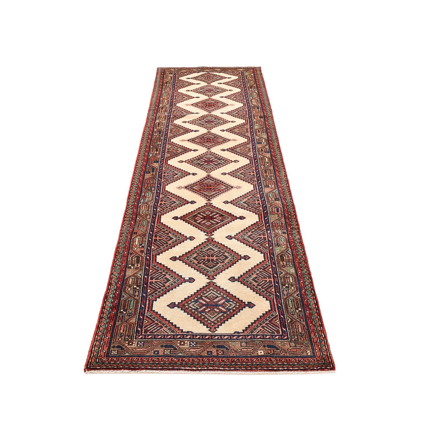 Alfombra de pasillo Alfombra persa - Nómada - 340 x 94 cm - multicolor