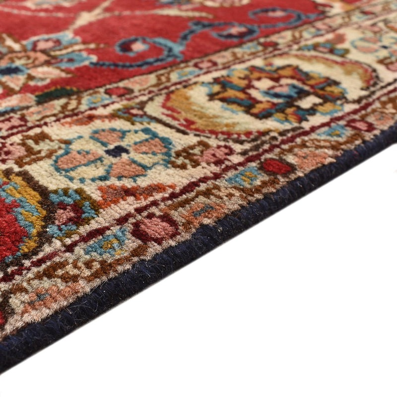 Alfombra de pasillo Alfombra persa - Tabriz - 398 x 72 cm - rojo