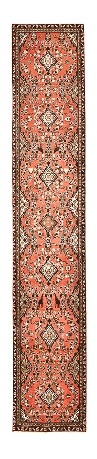 Alfombra de pasillo Alfombra persa - Nómada - 395 x 73 cm - rojo claro