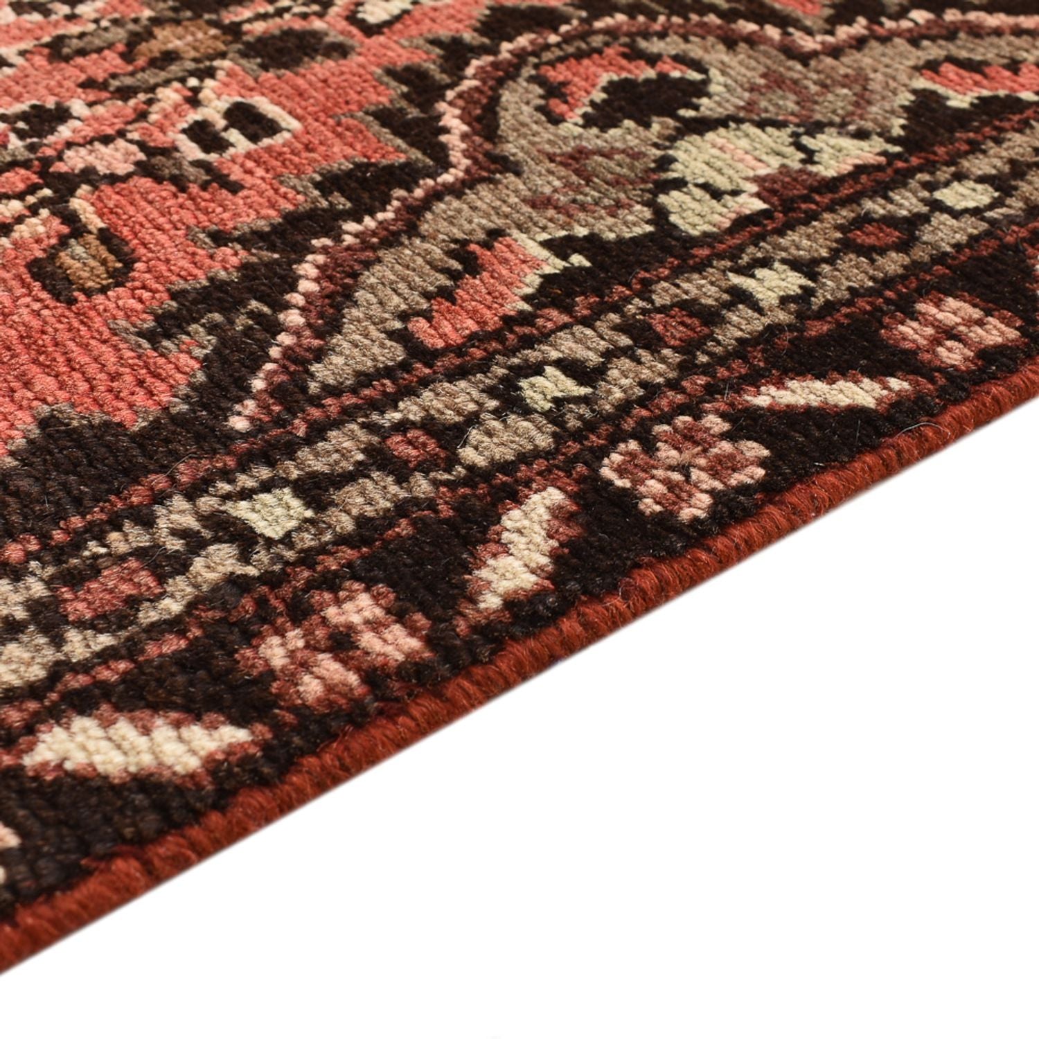Alfombra de pasillo Alfombra persa - Nómada - 395 x 73 cm - rojo claro