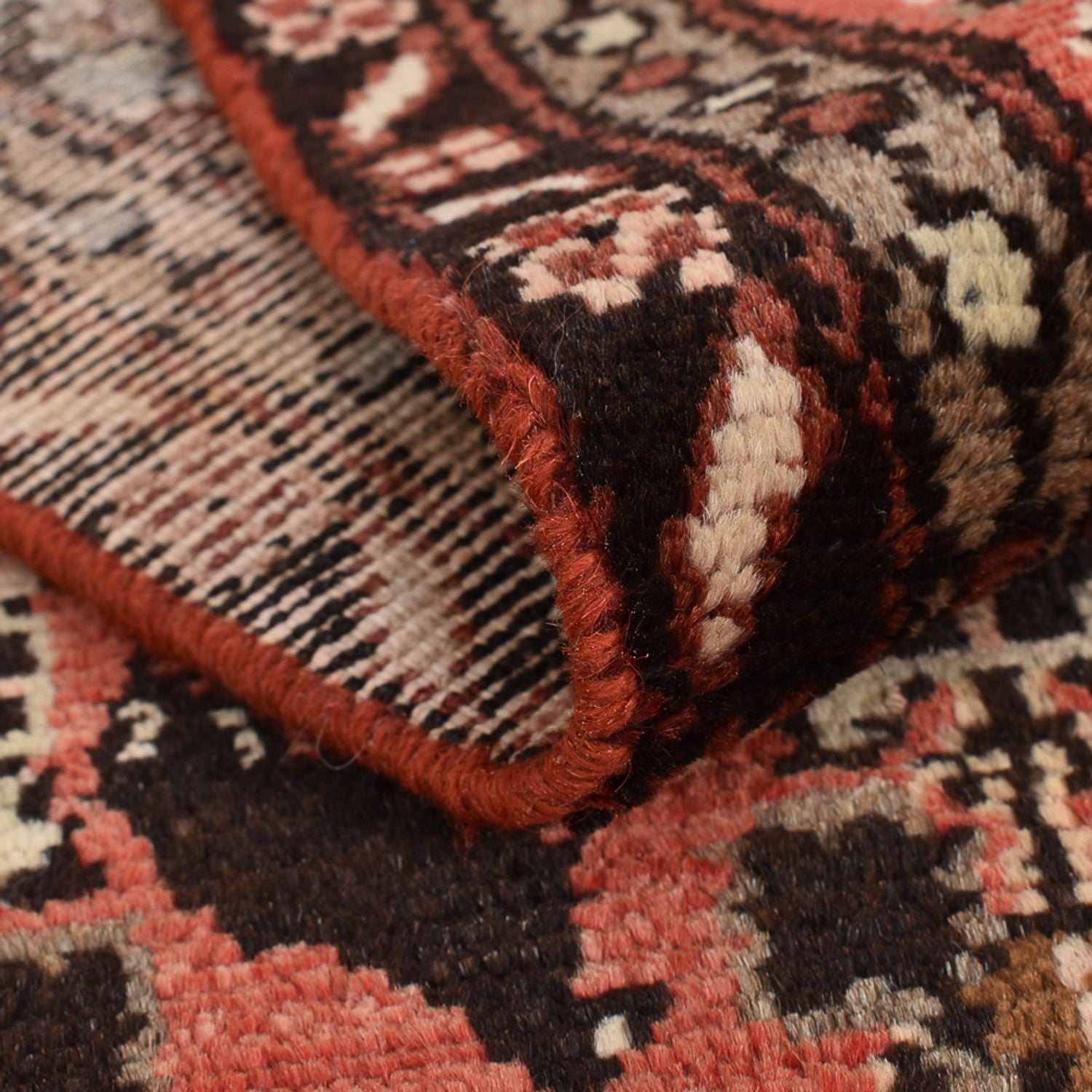 Alfombra de pasillo Alfombra persa - Nómada - 395 x 73 cm - rojo claro
