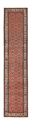 Alfombra de pasillo Alfombra persa - Nómada - 383 x 81 cm - rojo claro