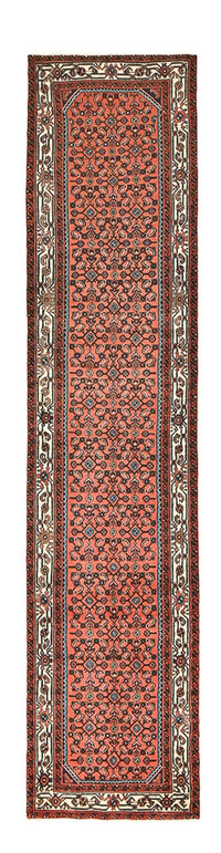 Alfombra de pasillo Alfombra persa - Nómada - 383 x 81 cm - rojo claro