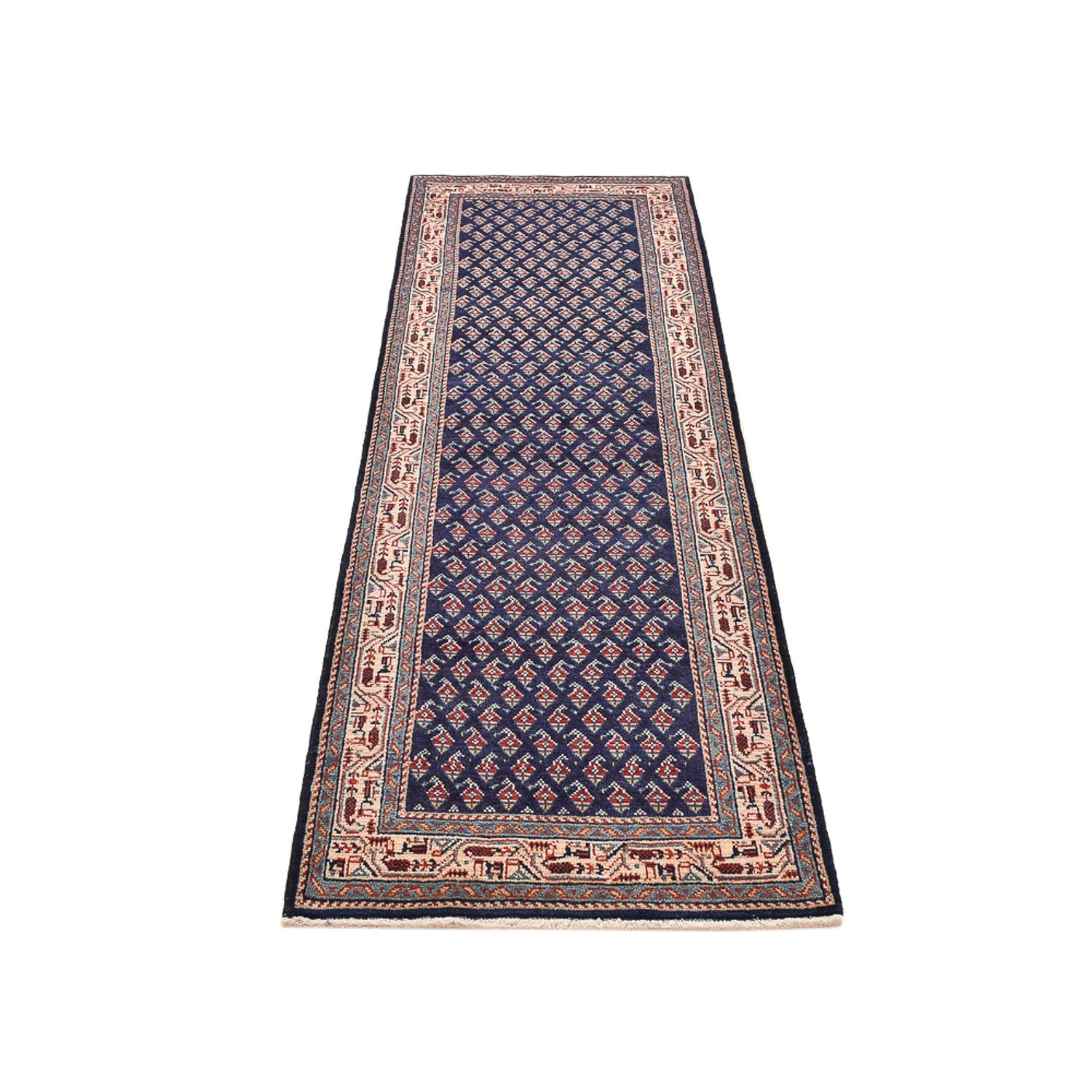 Alfombra de pasillo Alfombra persa - Mir - 230 x 75 cm - púrpura