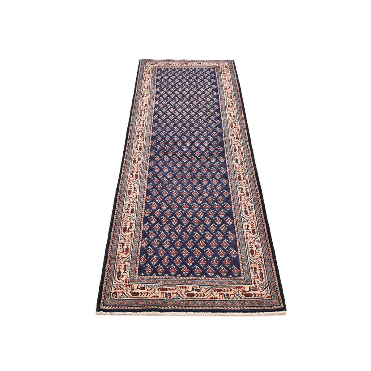 Alfombra de pasillo Alfombra persa - Mir - 230 x 75 cm - púrpura