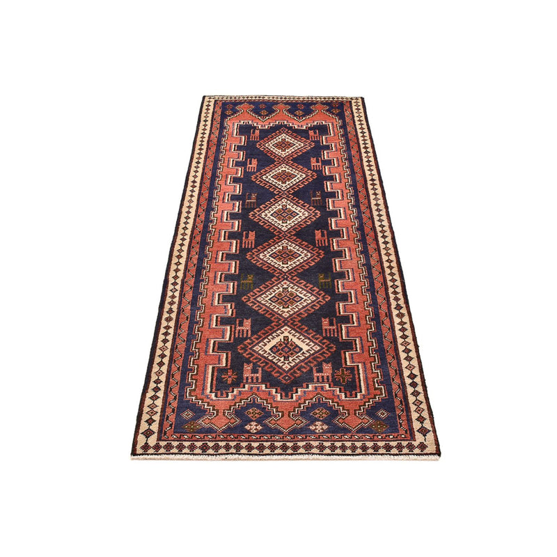 Alfombra de pasillo Alfombra persa - Nómada - 191 x 73 cm - multicolor