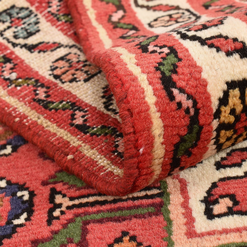 Alfombra de pasillo Alfombra persa - Nómada - 206 x 69 cm - rojo claro
