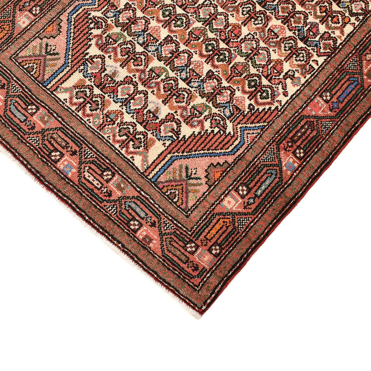 Alfombra de pasillo Alfombra persa - Nómada - 215 x 85 cm - beige
