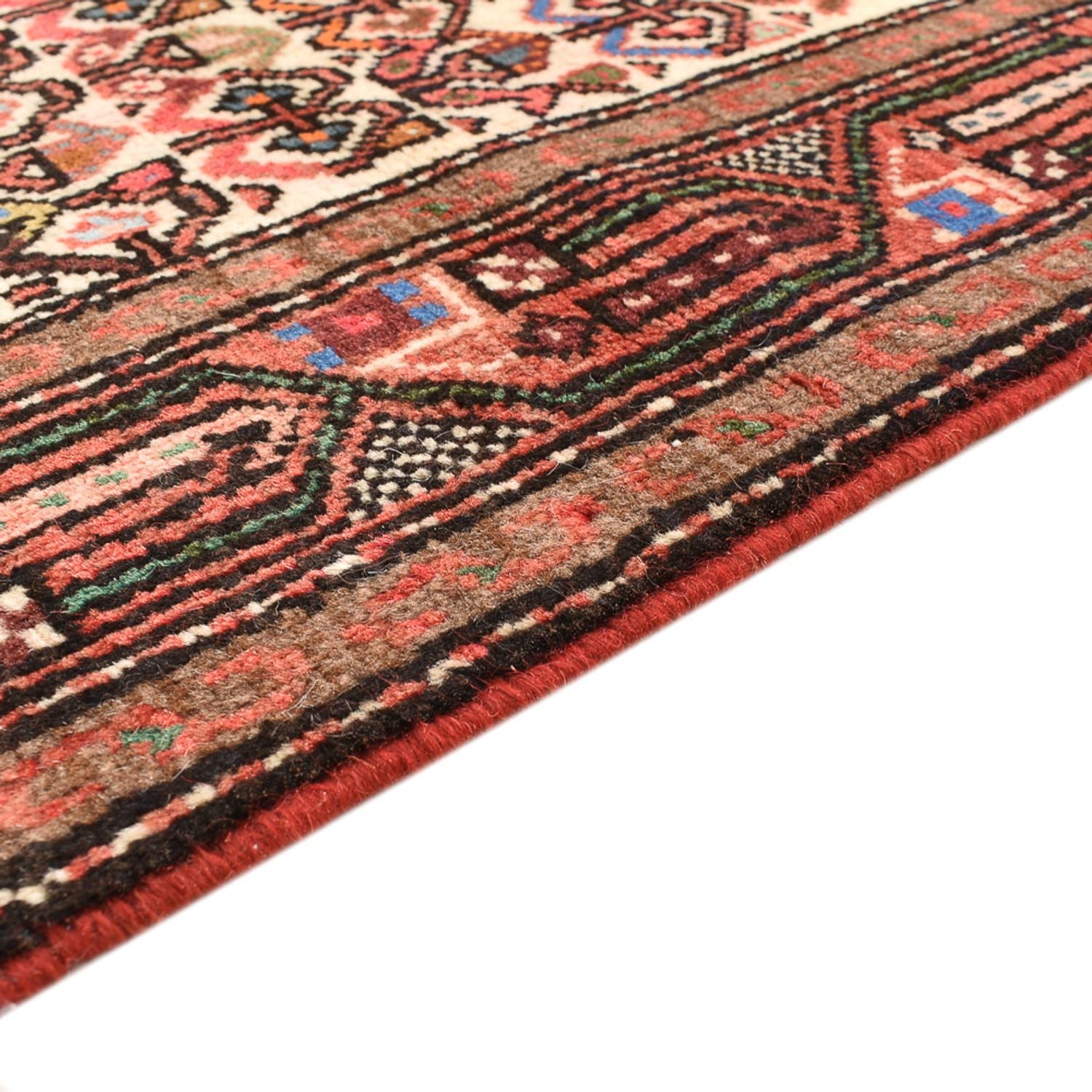 Alfombra de pasillo Alfombra persa - Nómada - 215 x 85 cm - beige