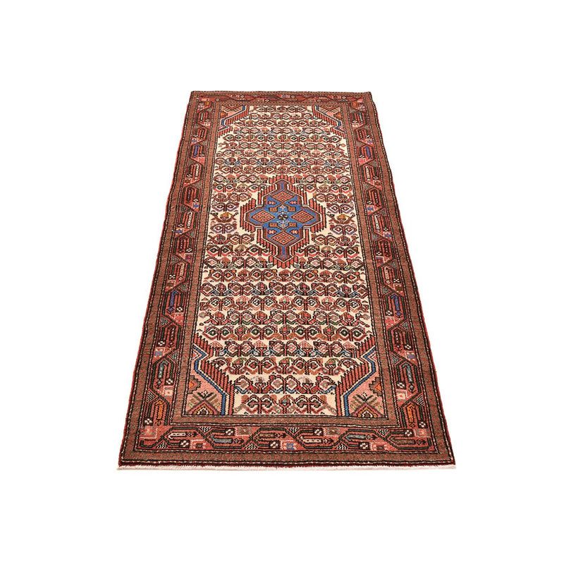 Alfombra de pasillo Alfombra persa - Nómada - 215 x 85 cm - beige