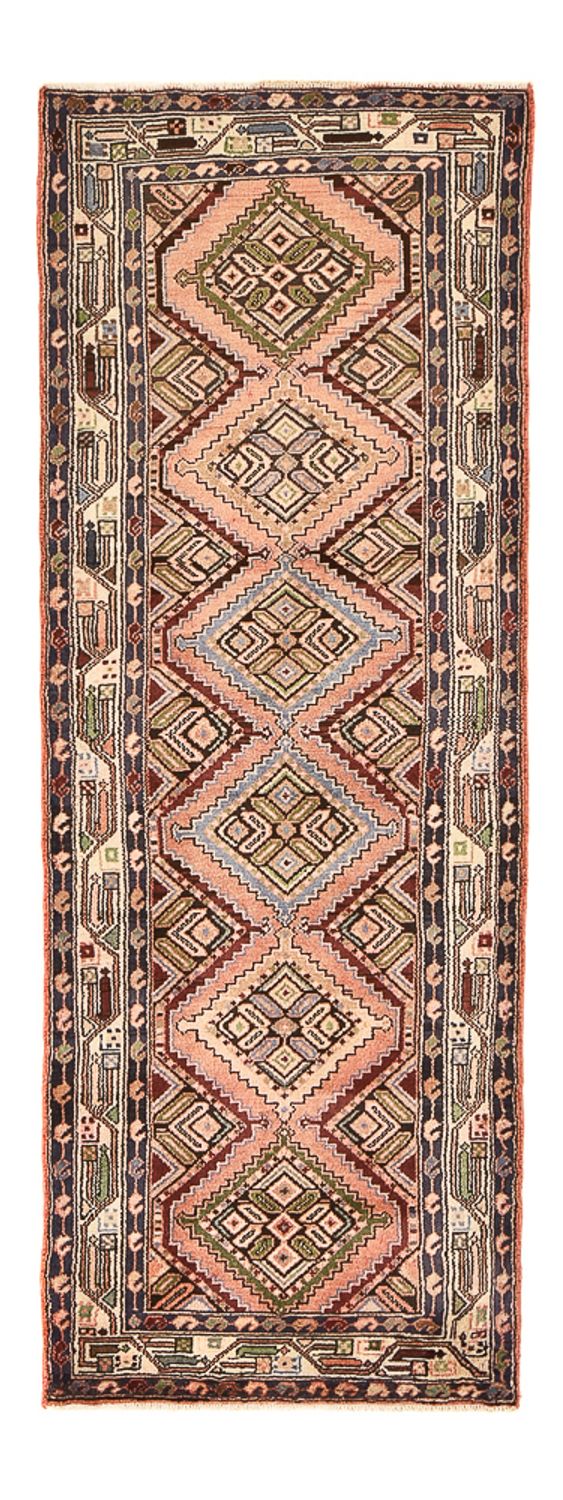 Alfombra de pasillo Alfombra persa - Nómada - 203 x 75 cm - rojo claro
