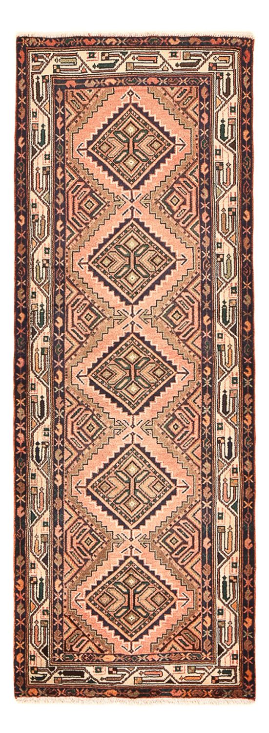 Alfombra de pasillo Alfombra persa - Nómada - 210 x 77 cm - rojo claro
