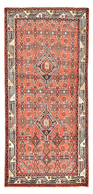 Alfombra persa - Nómada - 172 x 81 cm - rojo claro
