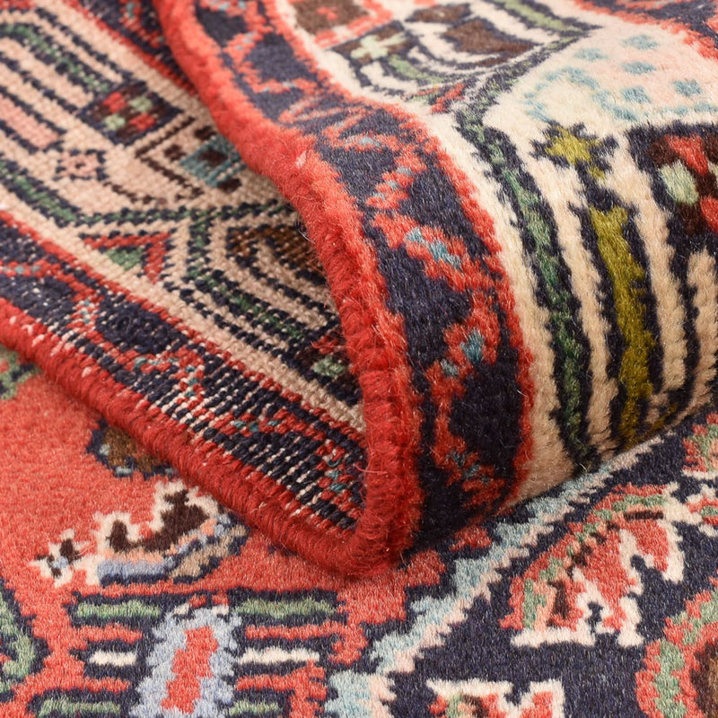 Alfombra persa - Nómada - 172 x 81 cm - rojo claro