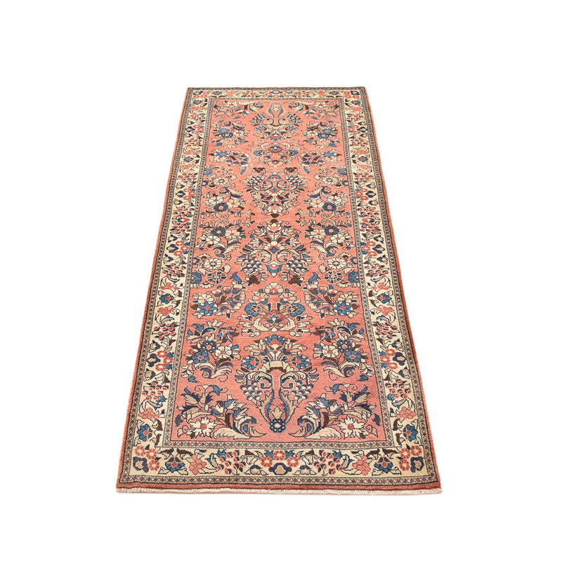 Alfombra de pasillo Alfombra persa - Clásica - 213 x 84 cm - rojo claro
