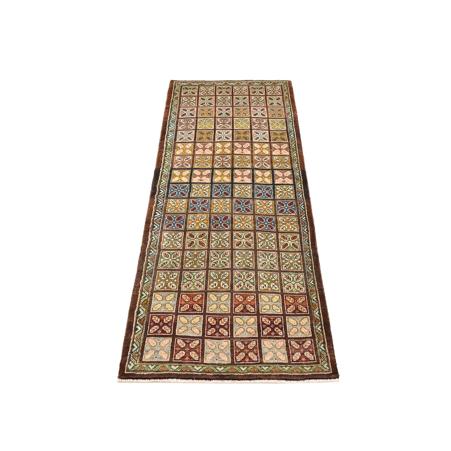 Alfombra de pasillo Alfombra persa - Clásica - 202 x 67 cm - verde claro