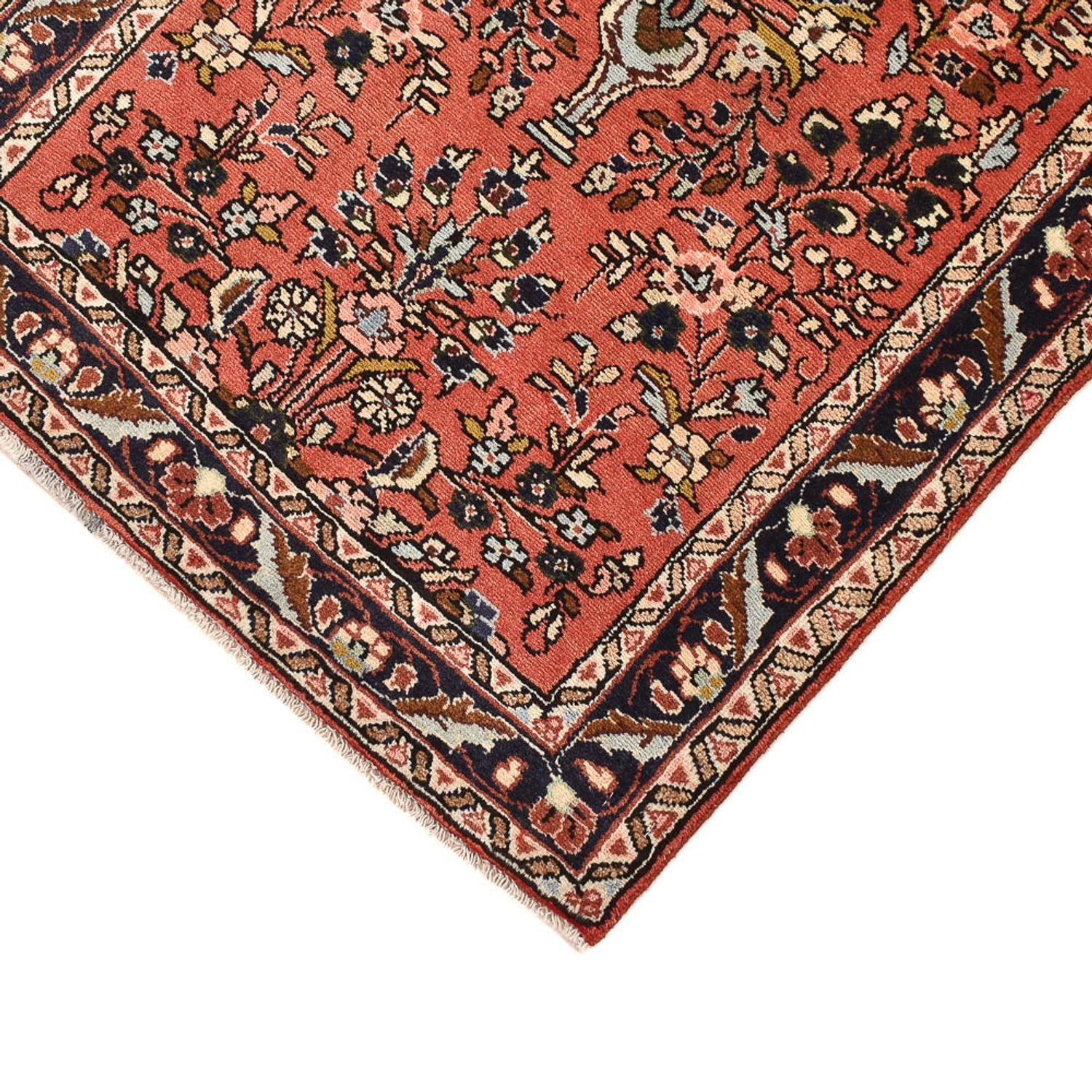 Alfombra de pasillo Alfombra persa - Nómada - 189 x 75 cm - rojo claro